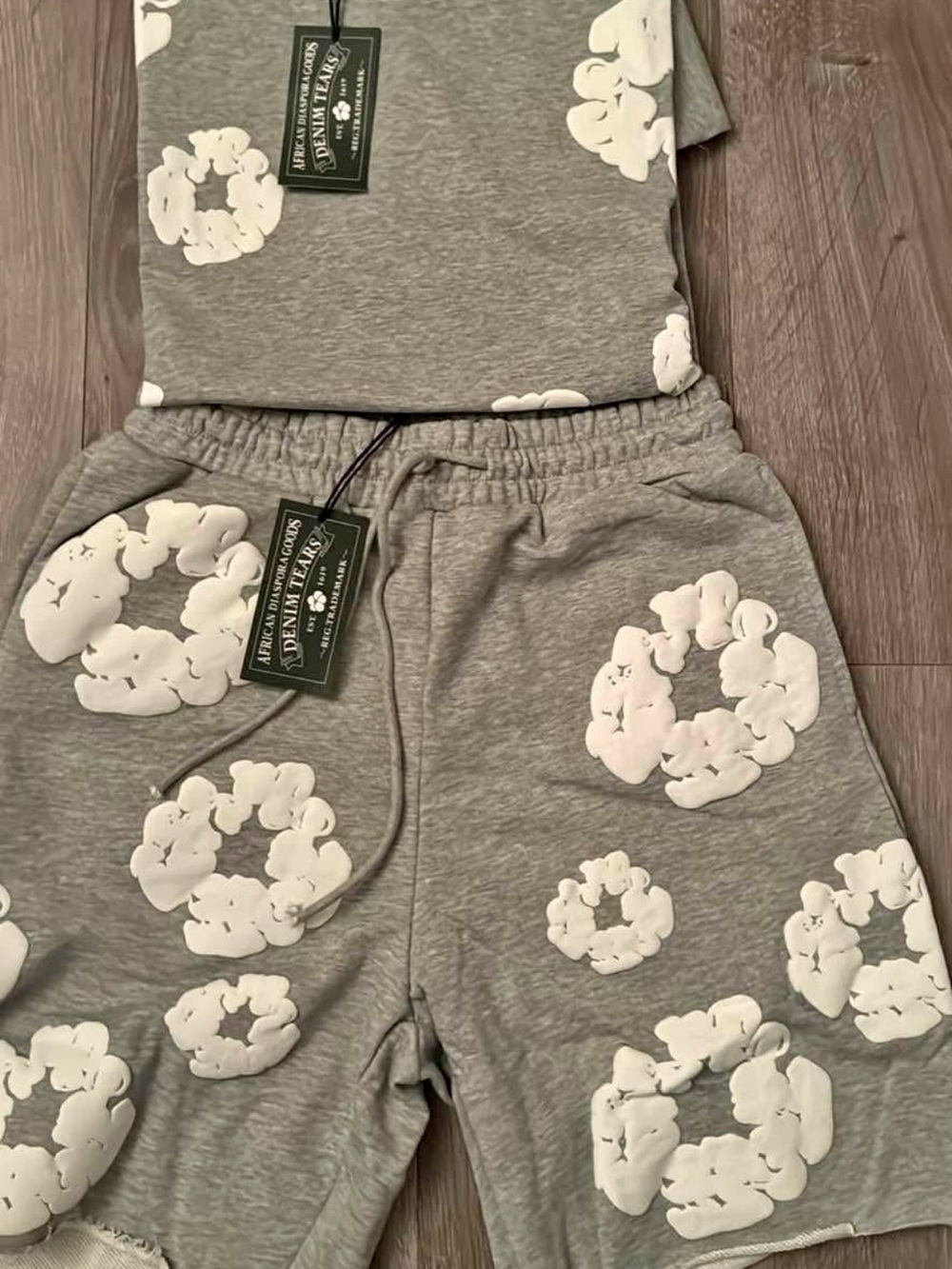 Grey Denim Tears Tracksuit